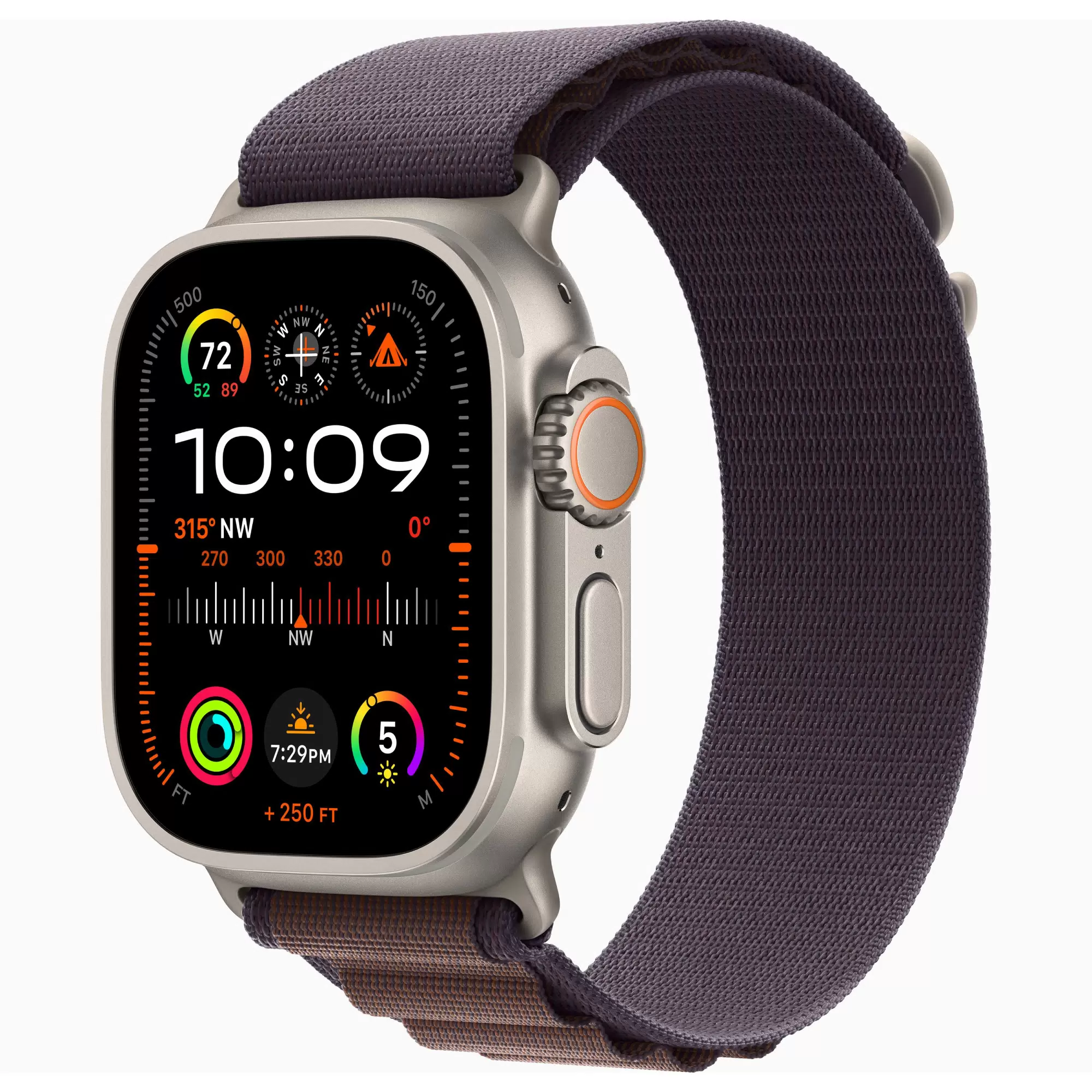 Смарт-часы Apple Watch Ultra 2 GPS, Cellular, 49 мм, Titanium, Indigo Alpine, M, MRET3LL/A - VLARNIKA в Луганске