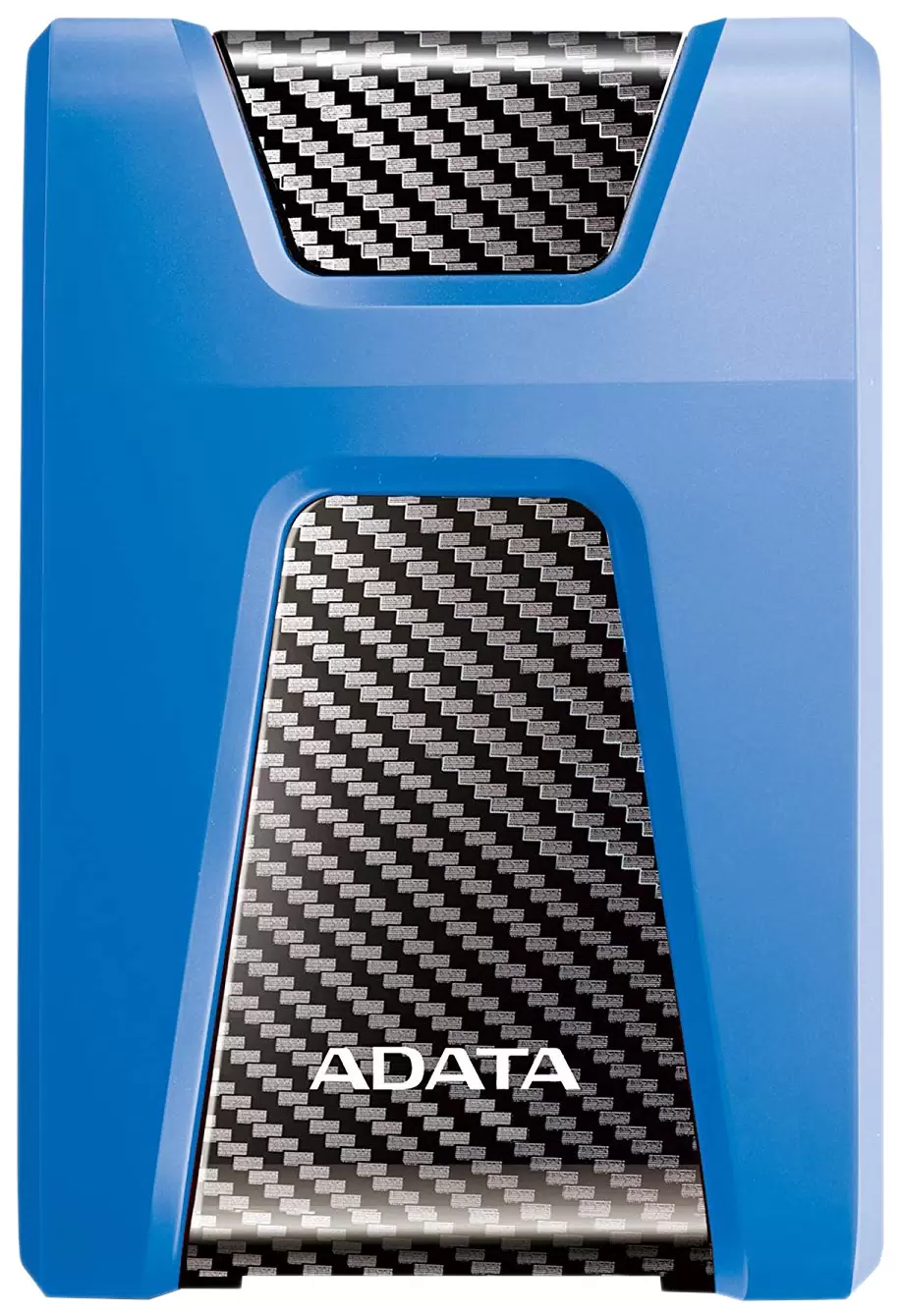 Внешний жесткий диск ADATA DashDrive Durable HD650 2ТБ (AHD650-2TU31-CBL) - VLARNIKA в Донецке