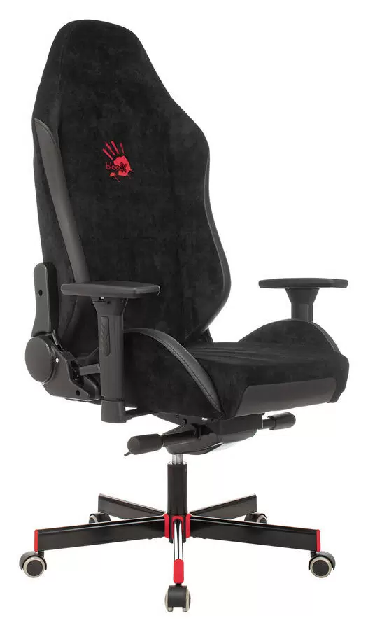 Кресло игровое A4TECH Bloody GC-450, на колесиках, текстиль/эко.кожа 