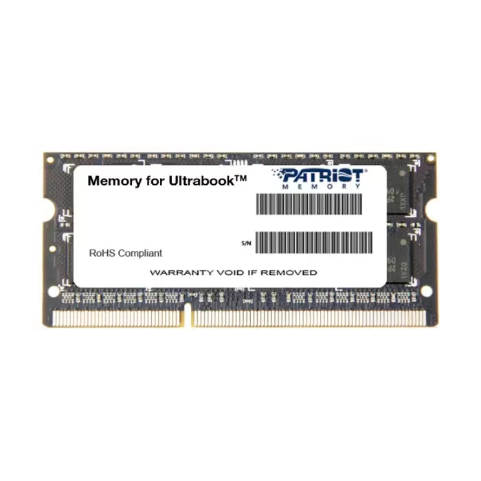Оперативная память Patriot 4Gb DDR-III 1600MHz SO-DIMM (PSD34G1600L2S) - VLARNIKA в Донецке