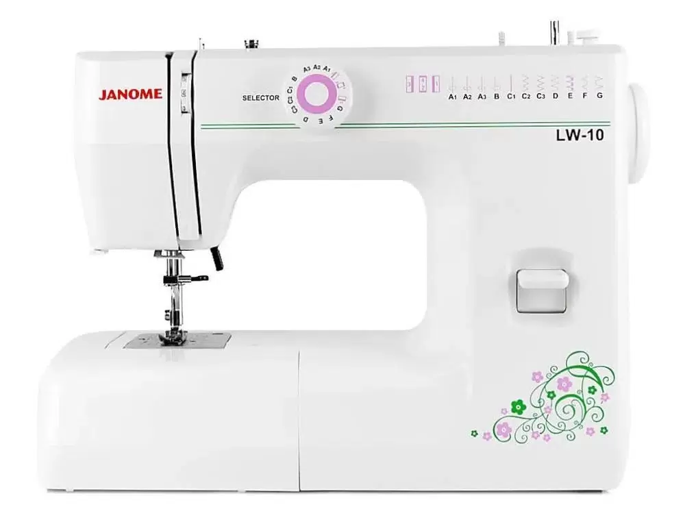 Швейная машина Janome LW-10 белый - VLARNIKA в Луганске