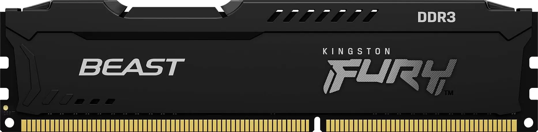 Оперативная память Kingston Fury Beast Black 4Gb DDR-III 1600MHz (KF316C10BB/4) - VLARNIKA в Донецке