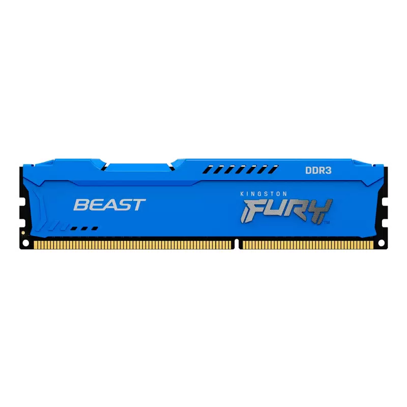 Оперативная память Kingston Fury Beast Blue 8Gb DDR-III 1600MHz (KF316C10B/8) - VLARNIKA в Донецке