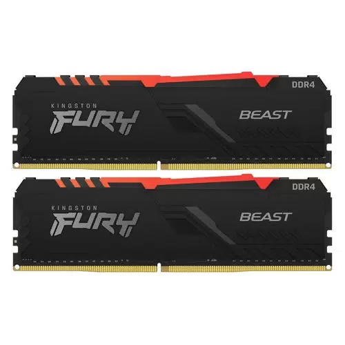 Оперативная память Kingston Fury Beast KF426C16BB2AK2/32 DDR4 - 2x 16ГБ 2666МГц 