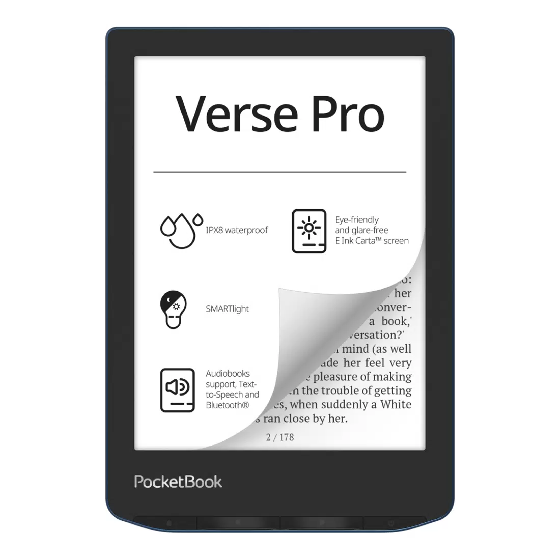 Книга электронная PocketBook 634 Verse Pro Azure, PB634-A-WW - VLARNIKA в Луганске