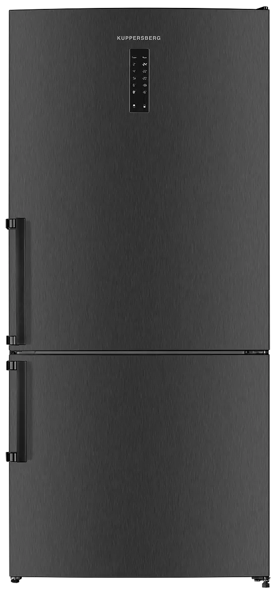 Холодильник KUPPERSBERG NRV 1867 DX серебристый, серый, черный 