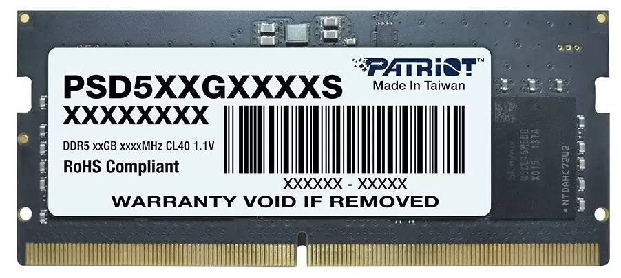 Оперативная память Patriot Signature Line (PSD532G48002S) DDR5 1x32Gb 4800MHz - VLARNIKA в Донецке