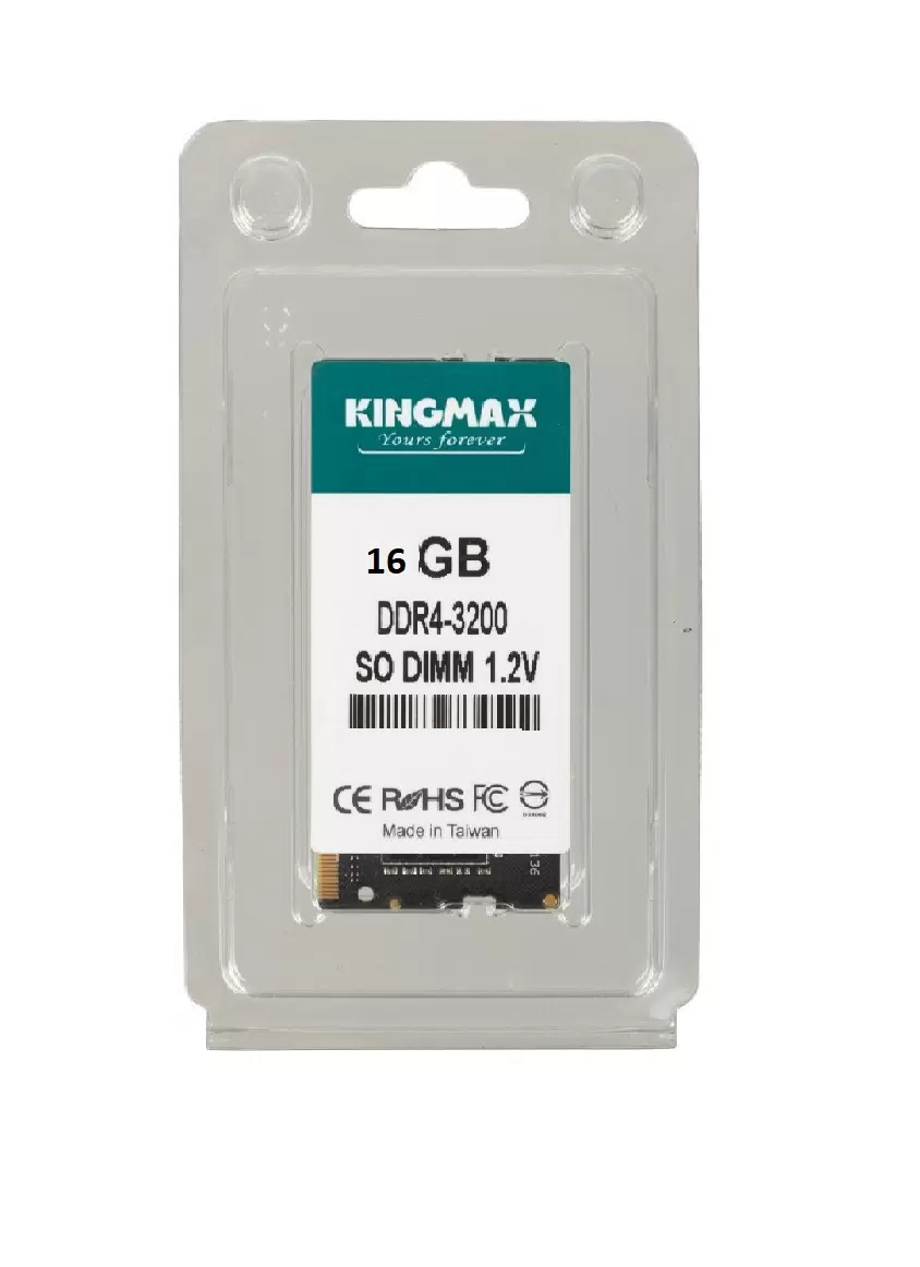 Оперативная память KINGMAX KM-SD4-3200-16GS DDR4 1x16Gb 3200MHz - VLARNIKA в Донецке