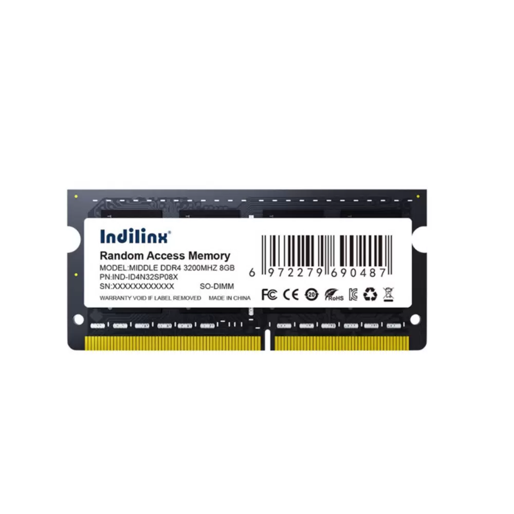 Оперативная память Indilinx IND-ID4N32SP08X DDR4 1x8Gb 3200MHz 
