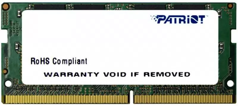 Оперативная память Patriot 8Gb DDR4 2400MHz SO-DIMM (PSD48G240081S) 