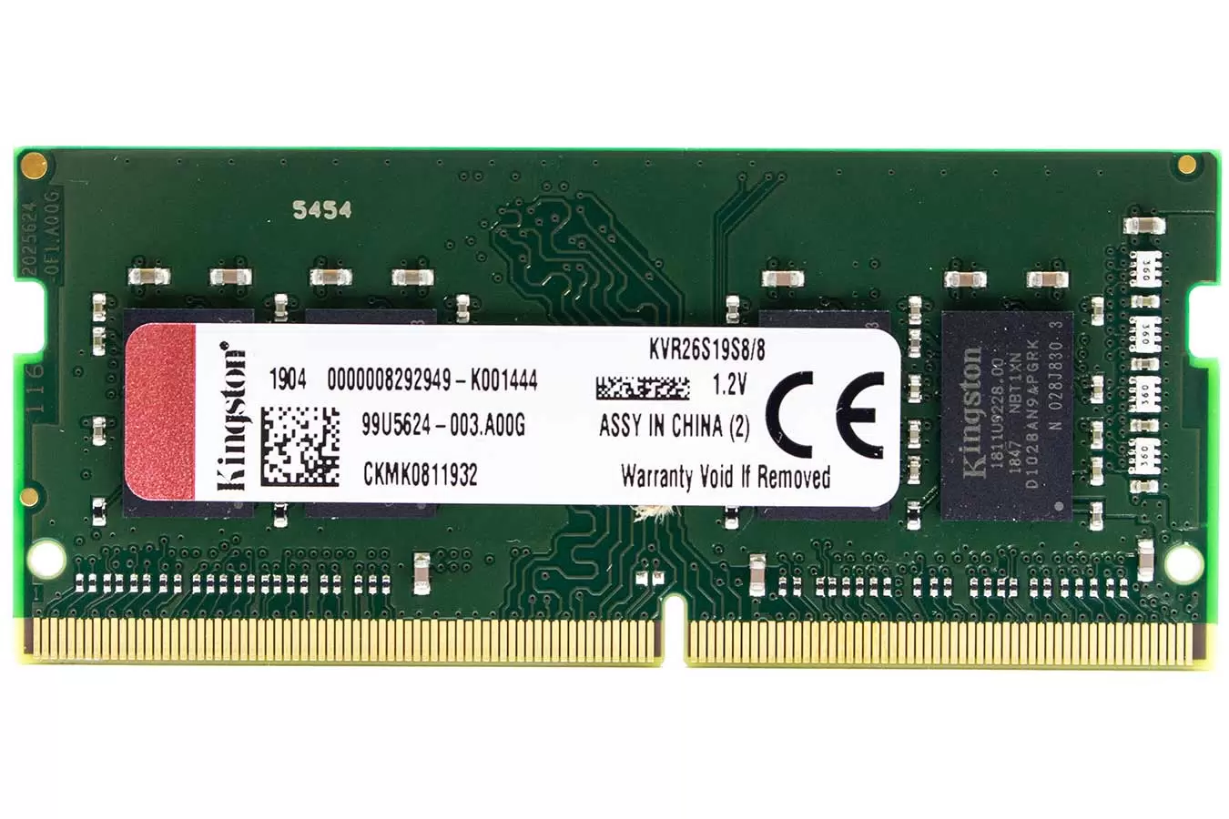 Оперативная память Kingston ValueRAM (KVR26S19S8/8) DDR4 1x8Gb 2666MHz - VLARNIKA в Донецке