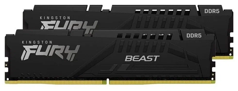 Оперативная память Kingston Fury Beast (KF552C40BBK2-64), DDR5 2x32Gb, 5200MHz - VLARNIKA в Донецке