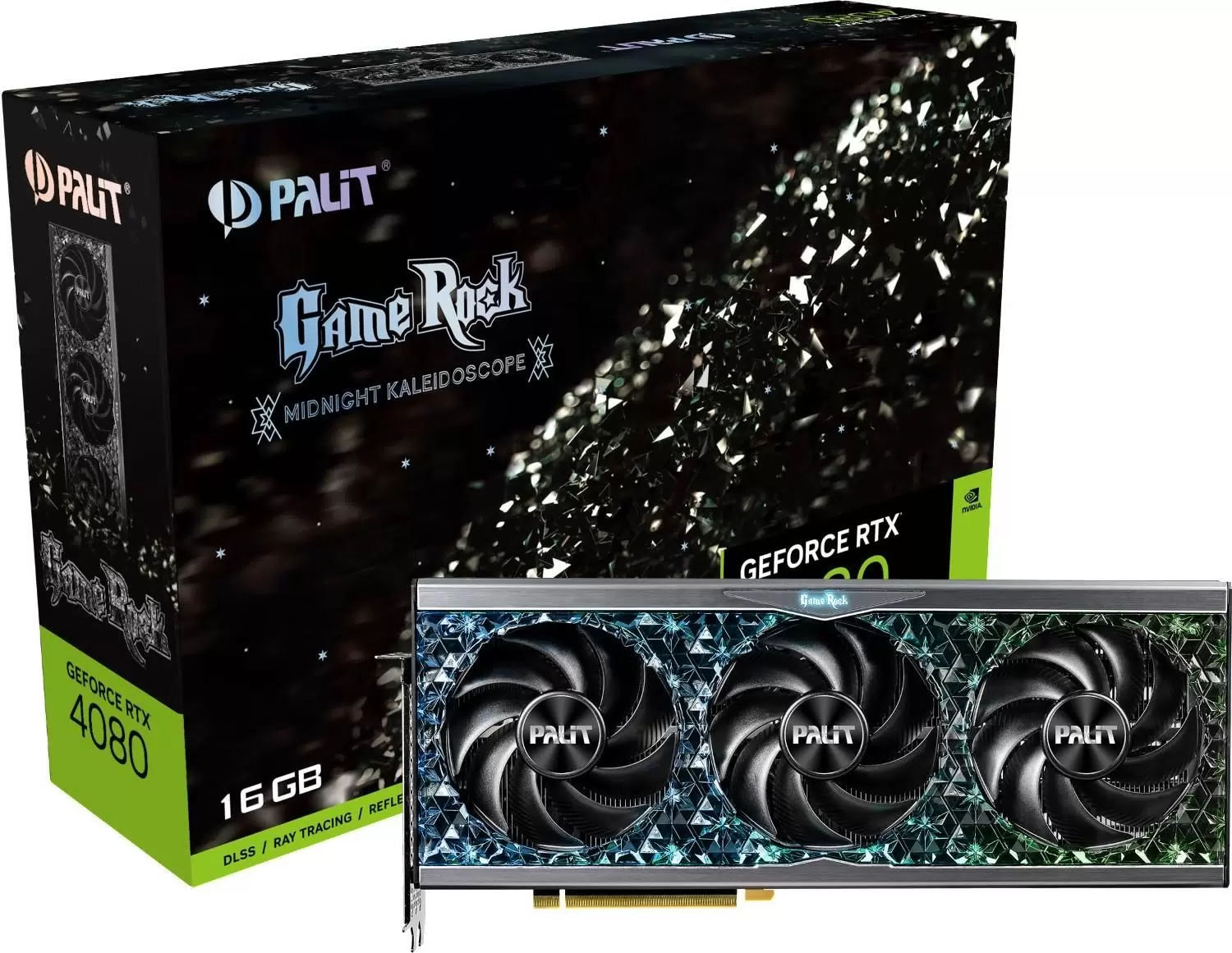Видеокарта Palit NVIDIA GeForce RTX 4080 GameRock NED4080019T2-1030G - VLARNIKA в Донецке