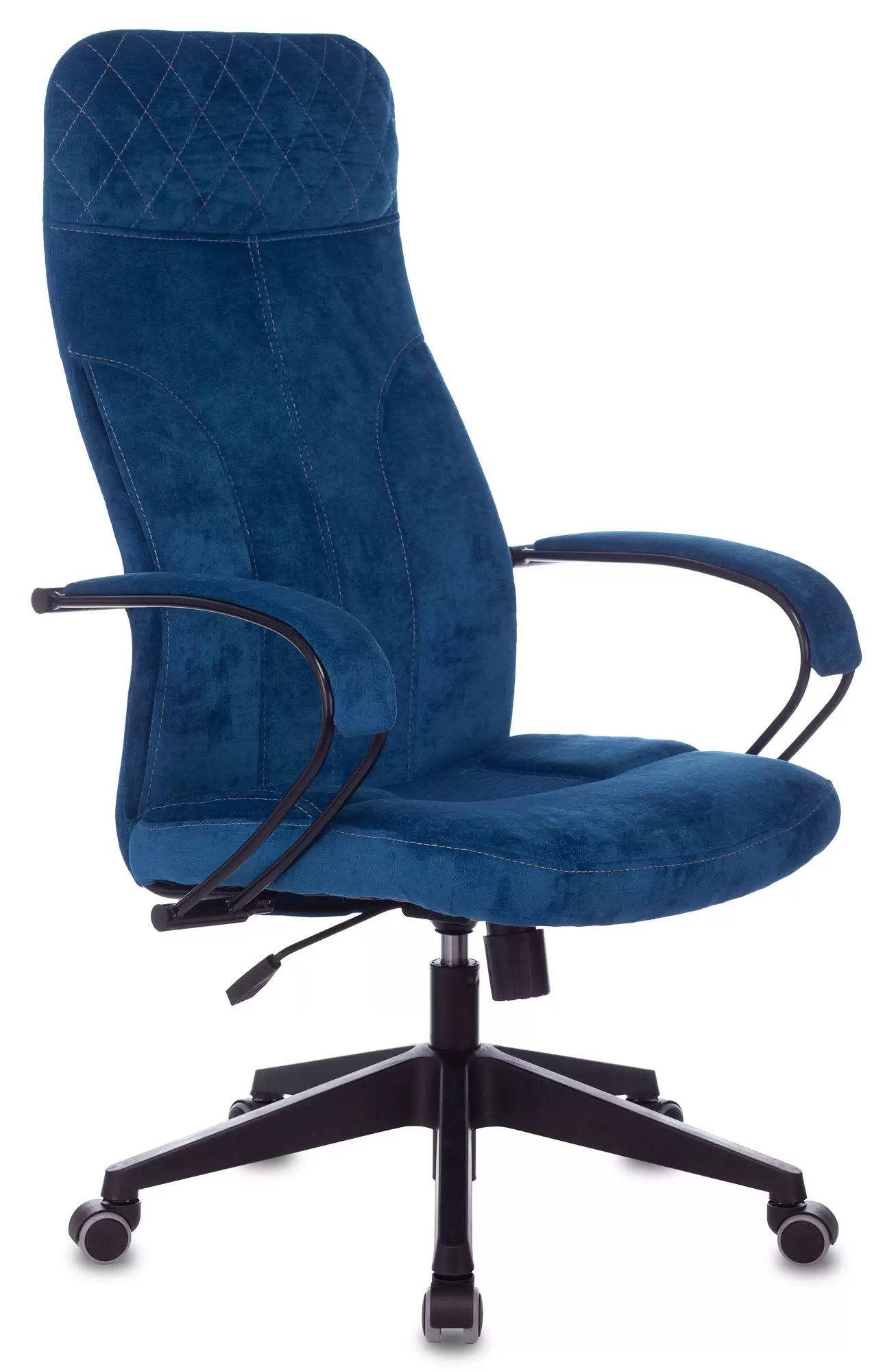 Кресло руководителя Бюрократ CH-608Fabric, синий [ch-608/fabric-dblue] - VLARNIKA в Донецке