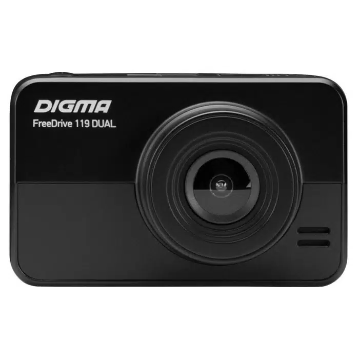 Видеорегистратор DIGMA FreeDrive 119 DUAL, дисплей IPS 2.2"1920x1080, 2 камеры, угол 140 - VLARNIKA в Донецке