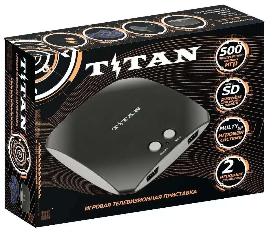 Игровая приставка Sega Mega Drive Magistr Titan 3 CONSKDN66 Черный - VLARNIKA в Луганске
