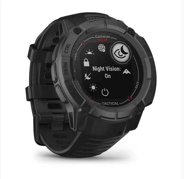 Смарт-часы Garmin Instinct 2X Solar Tactical черный (010-02805-03) - VLARNIKA в Донецке