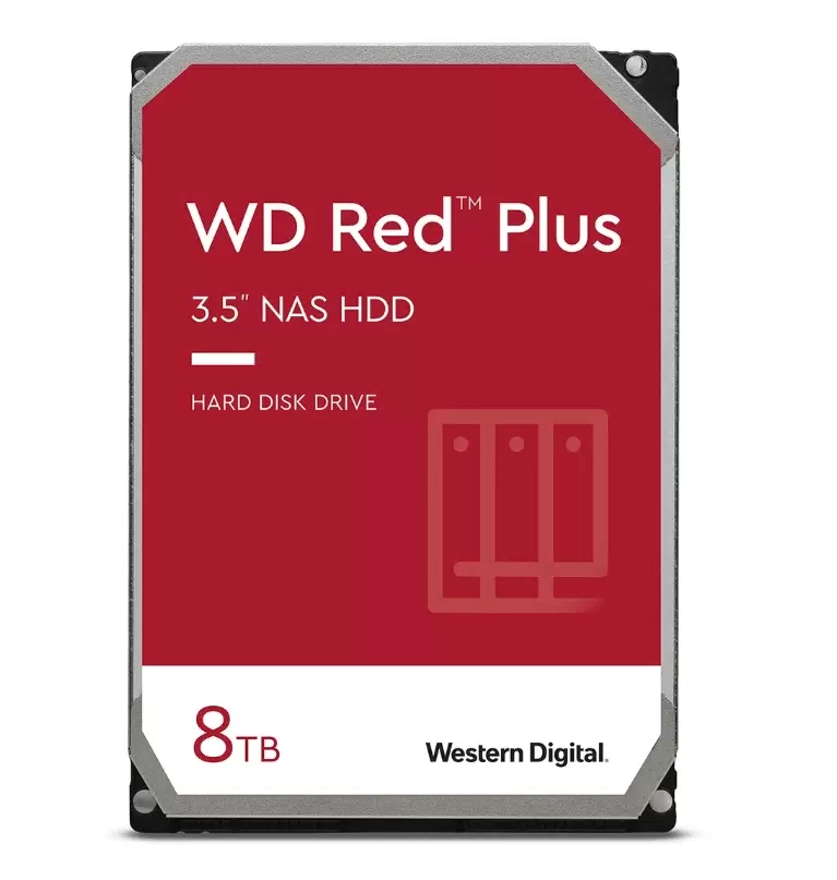 Внутренний жесткий диск Western Digital WD Red Plus NAS 8 ТБ (WD80EFZZ) - VLARNIKA в Донецке
