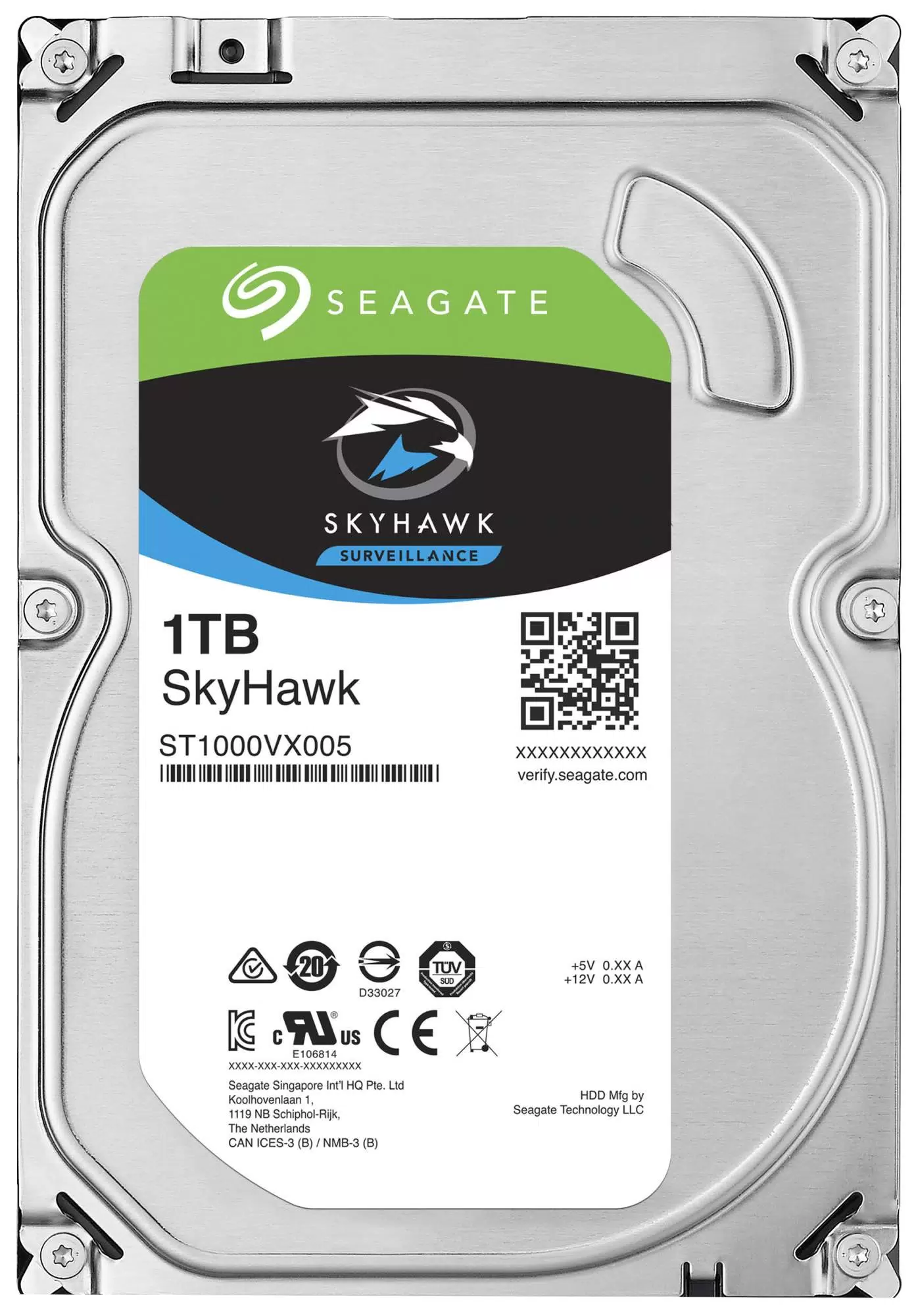 Жесткий диск Seagate SkyHawk 1ТБ (ST1000VX005) - VLARNIKA в Донецке