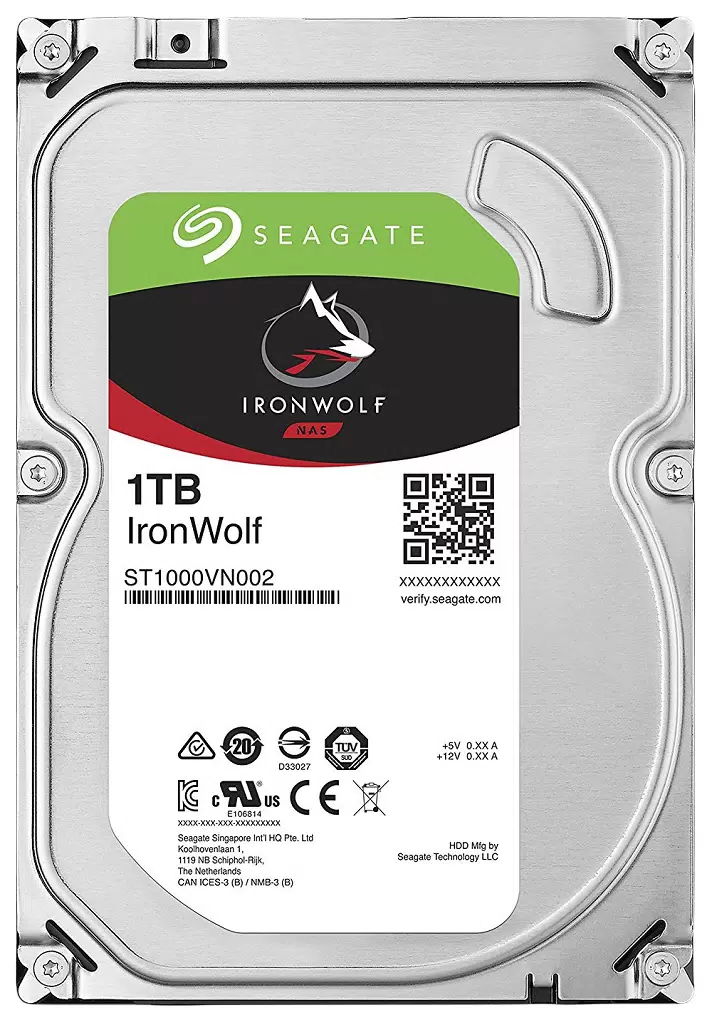 Жесткий диск Seagate IronWolf 1ТБ (ST1000VN002) - VLARNIKA в Луганске