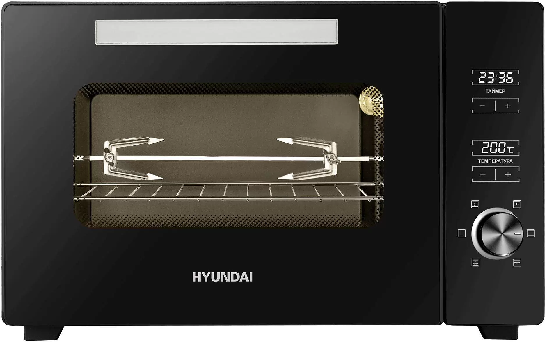 Мини-печь HYUNDAI MIO-HY100 черный 