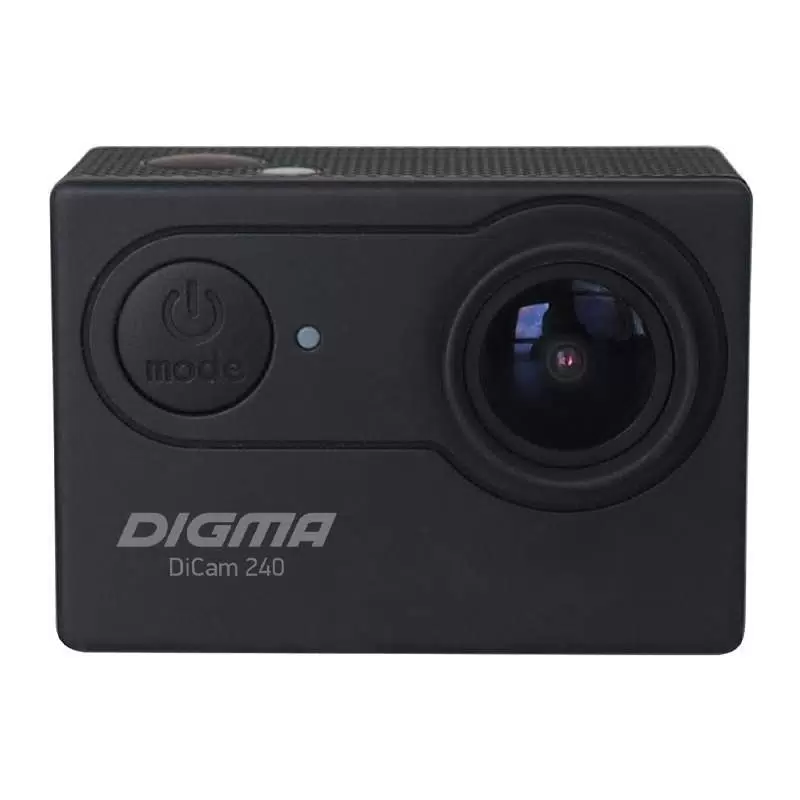 Экшн-камера DIGMA DiCam 240 Black (DC240) - VLARNIKA в Донецке
