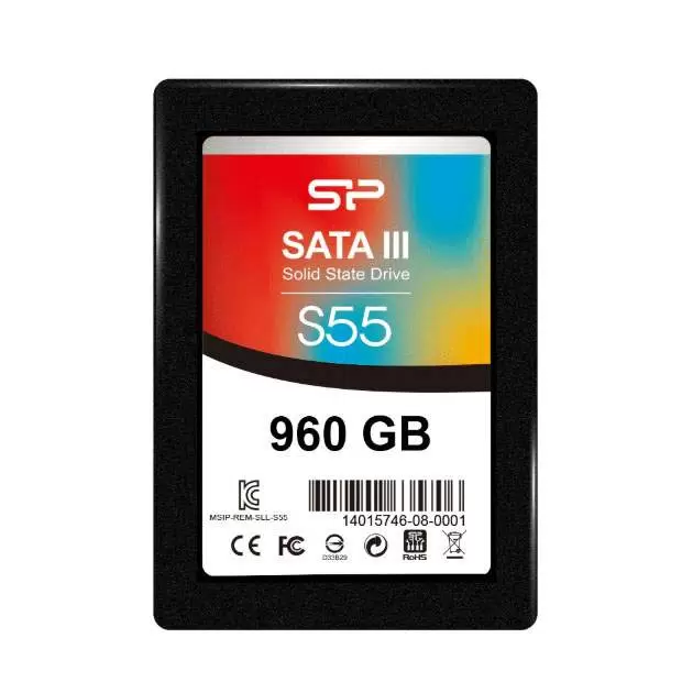 SSD накопитель Silicon Power Slim S55 2.5" 960 ГБ (SP960GBSS3S55S25) - VLARNIKA в Донецке