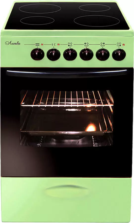 Электрическая плита Лысьва EF4002MK00 зеленый 