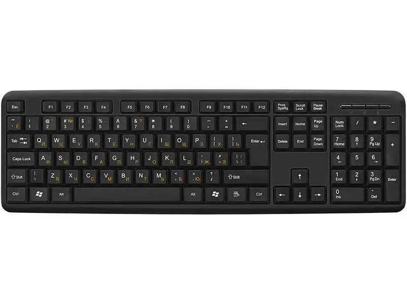 Клавиатура ExeGate Professional Standard LY-405 Black EX287138RUS 