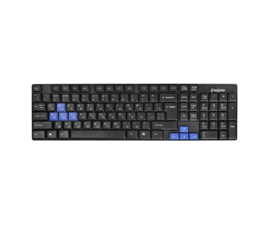 Клавиатура ExeGate LY-402N Black (EX283618RUS) 