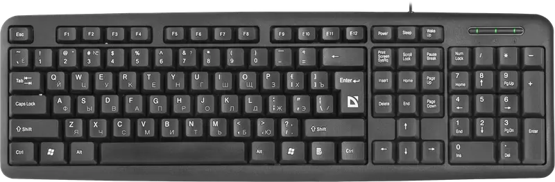Клавиатура Defender #1 HB-420 RU Black (45420) 