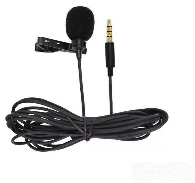 Микрофон CANDC U-1, петличный, Jack 3.5mm, черный 