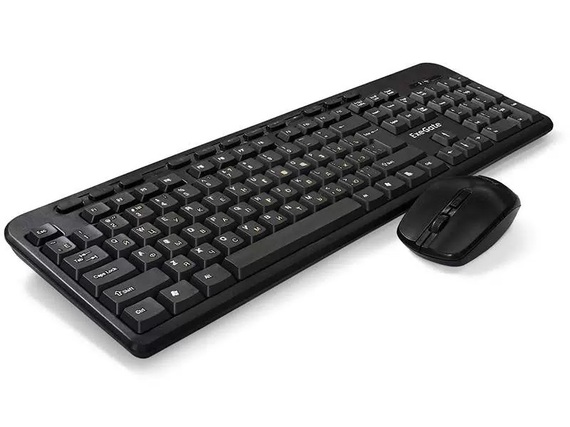 Комплект клавиатура и мышь ExeGate Professional Standard Combo MK240 Black EX286220RUS - VLARNIKA в Донецке