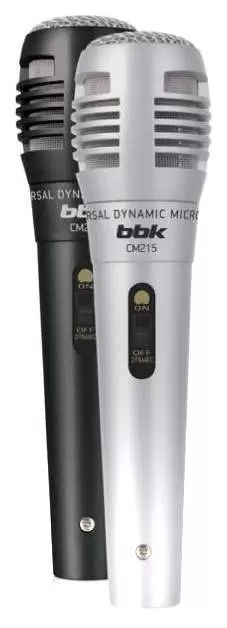 Микрофон BBK CM215 Silver/Black 