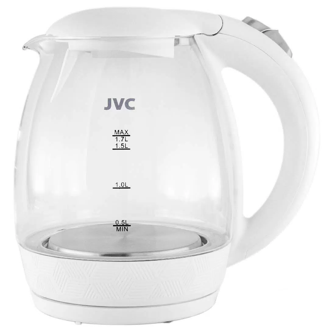 Чайник электрический JVC JK-KE1514 1.7 л белый - VLARNIKA в Донецке
