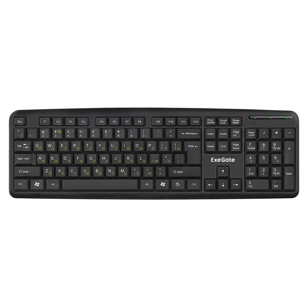 Проводная клавиатура ExeGate LY-331L2 Black (EX279939RUS) 