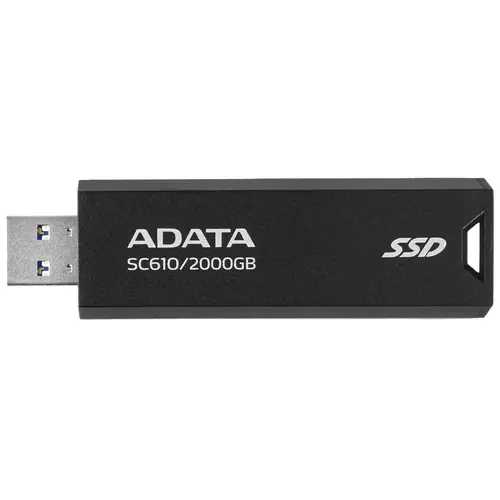 Внешний SSD диск A-DATA SC610-2000G-CBK/RD 2 ТБ (SC610-2000G-CBK/RD) - VLARNIKA в Донецке
