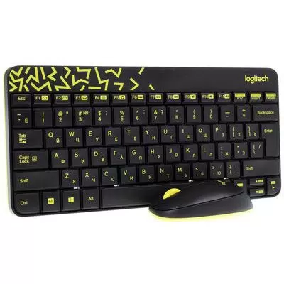 Комплект клавиатура+мышь Logitech MK240 (920-008213) - VLARNIKA в Донецке