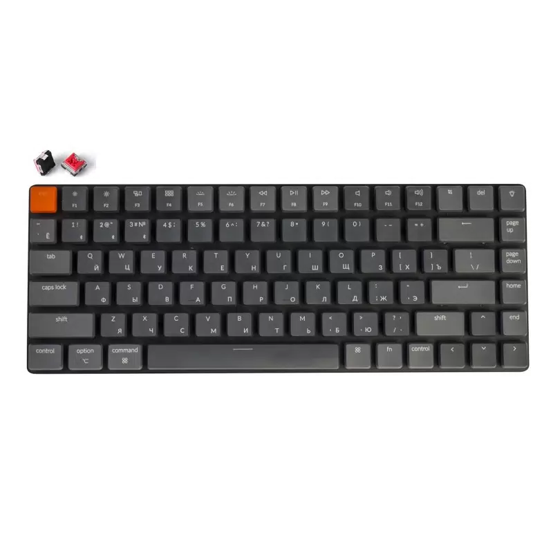Беспроводная игровая клавиатура Keychron K3 Gray (K3D1) - VLARNIKA в Донецке