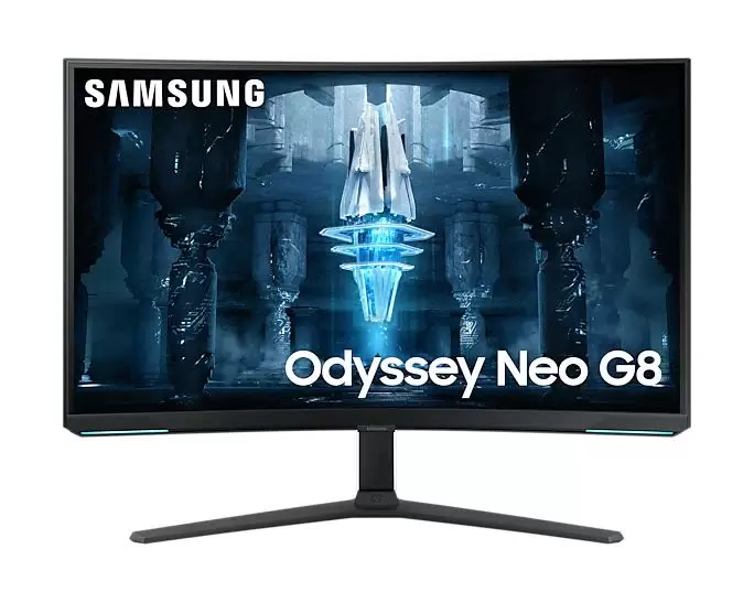 32" Монитор Samsung Odyssey Neo G8 S32BG852NI белый, черный 240Hz 3840x2160 VA - VLARNIKA в Донецке