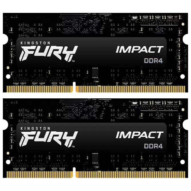 Оперативная память Kingston Fury Impact (KF432S20IBK2/32) DDR4 2x16Gb 3200MHz - VLARNIKA в Донецке
