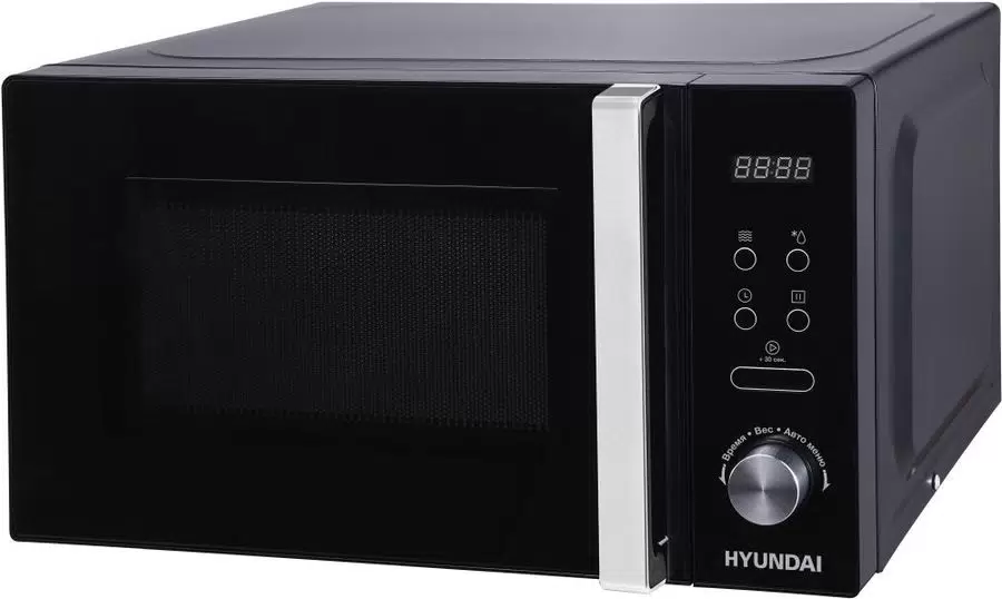 Микроволновая печь соло Hyundai HYM-D3001 Black - VLARNIKA в Донецке