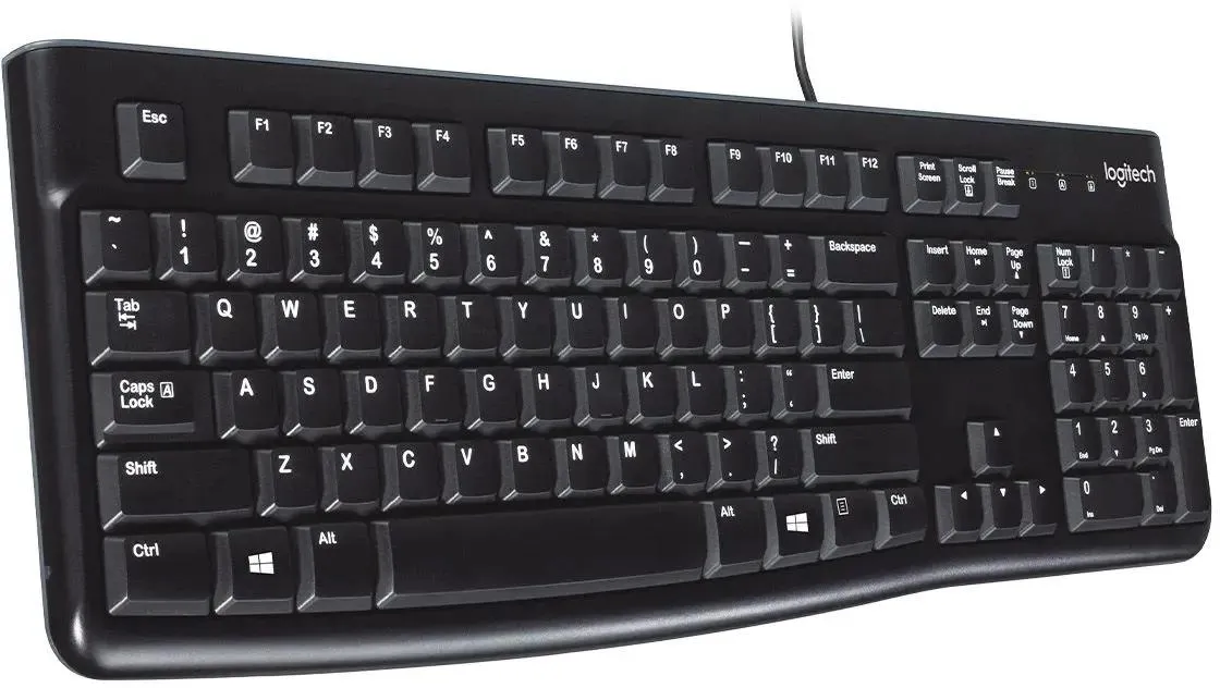 Проводная игровая клавиатура Logitech K120 (920-002522) черный - VLARNIKA в Донецке