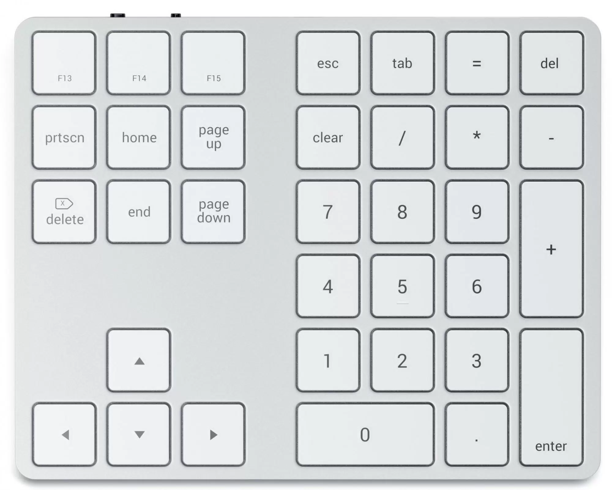 Беспроводная клавиатура Satechi Extended Keypad Silver (ST-XLABKS) - VLARNIKA в Донецке